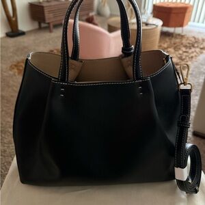 Elegant Black Tote Bag